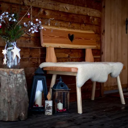 Сasa de vacaciones Naturpark Hütte Mandl, Biobauernhof&hüttenurlaub